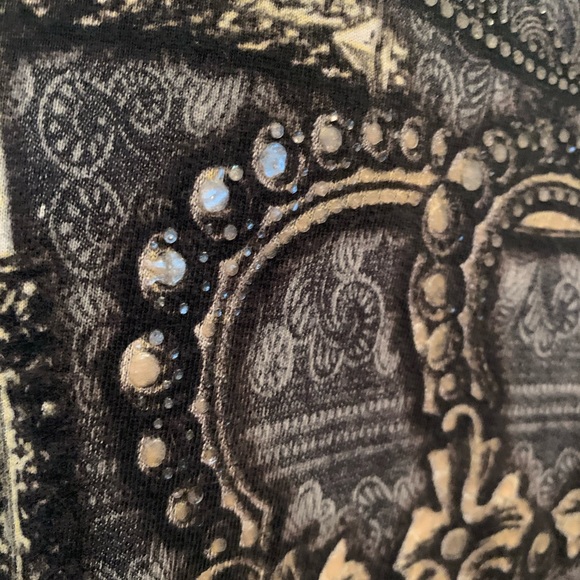 CageApe Small Black Graphic T Shirt - Picture 2 of 4